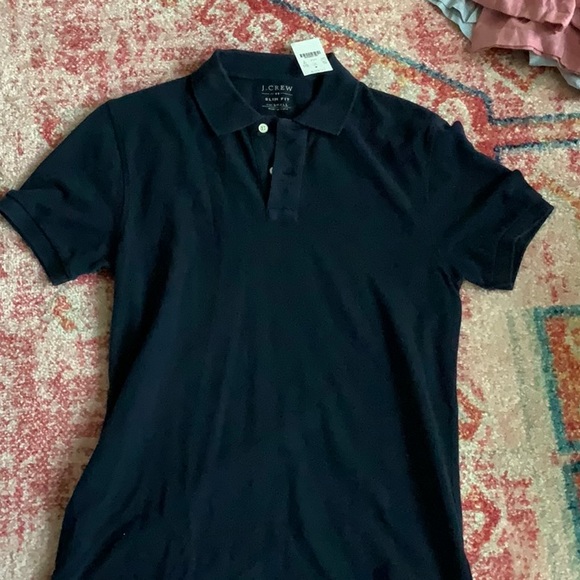 j crew slim fit polo